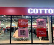 Cotton on banner