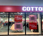 Cotton on banner