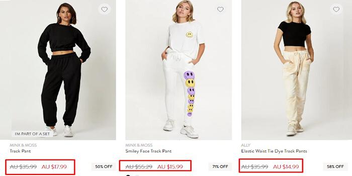 ally fashion offer