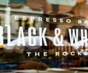 Black & White Espresso Banner