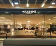 Armani outlet banner