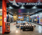The atheletes's foot banner