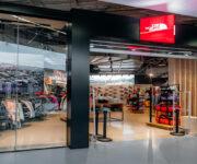 The north face banner