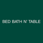 Bed and bath logo
