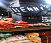 Henry's harvest banner