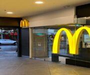 McDonald's banner
