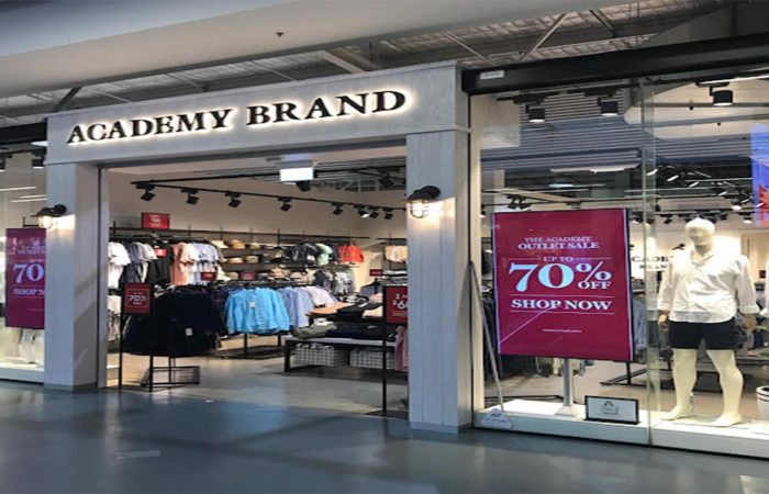 Academy brand banner