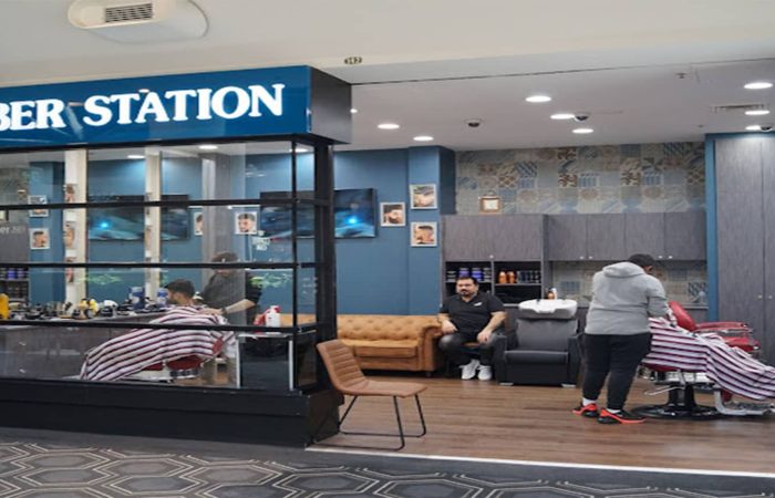 Barber Station banner