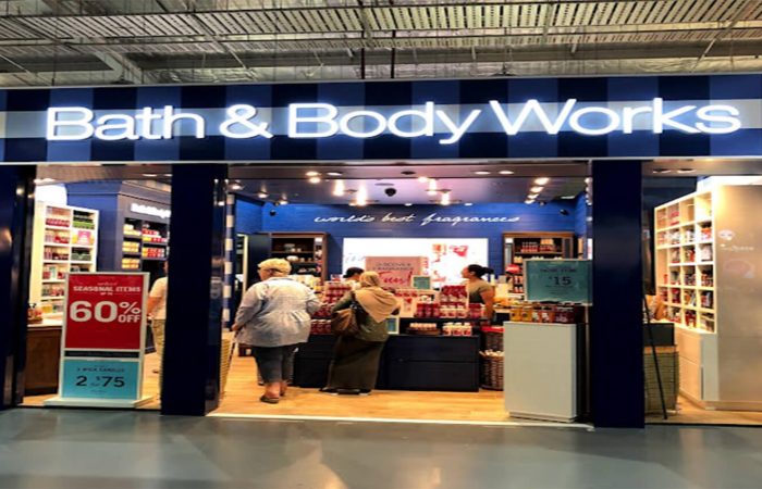 Bath & body works banner