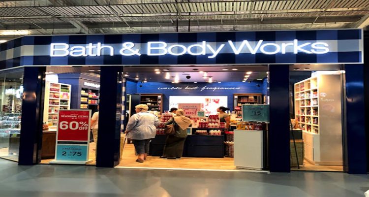 Bath & body works banner