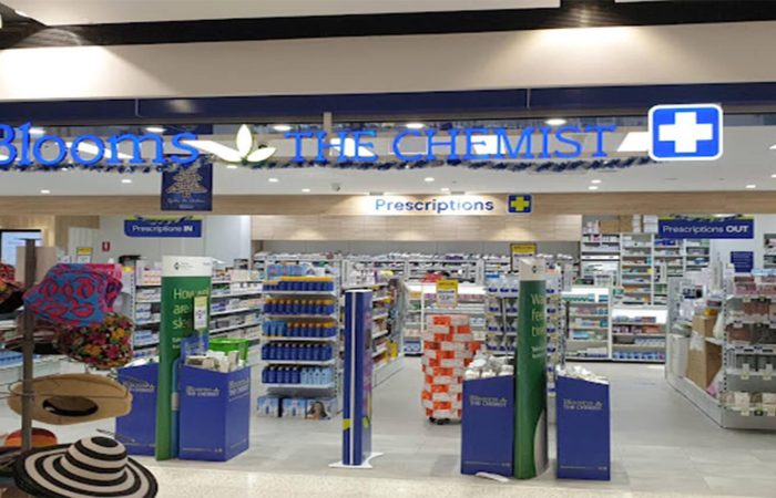 Blooms the chemist banner