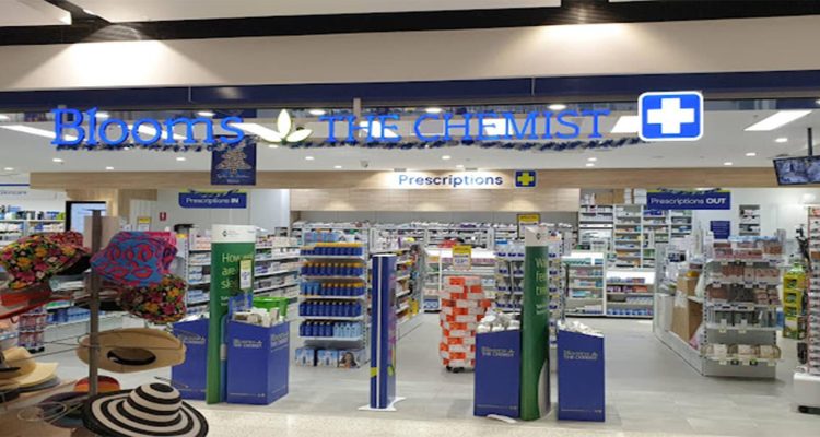 Blooms the chemist banner