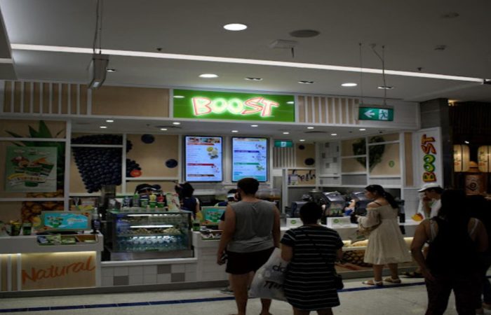 Boost juice banner