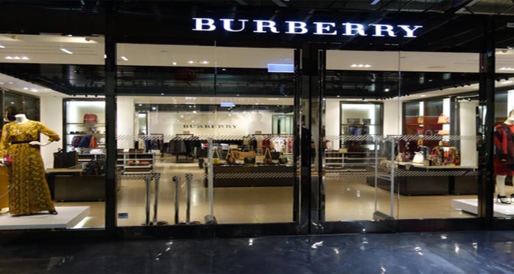 Burberry banner