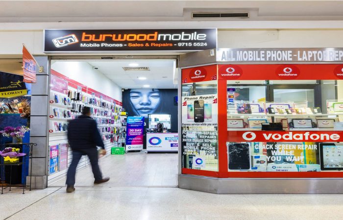 Burwood mobile phone banner