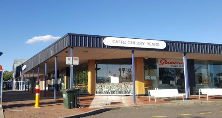 Caffe cherry bean banner