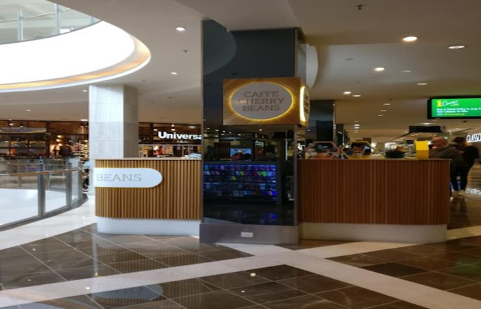 Caffe cherry beans banner