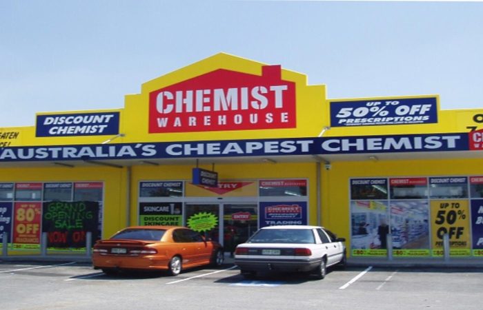 Chemist warehouse banner
