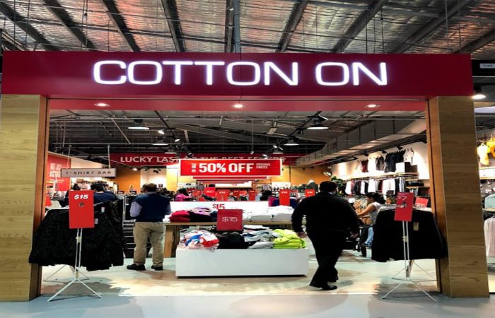 Cotton on banner