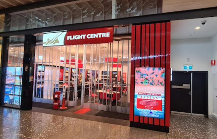 Flight centre banner