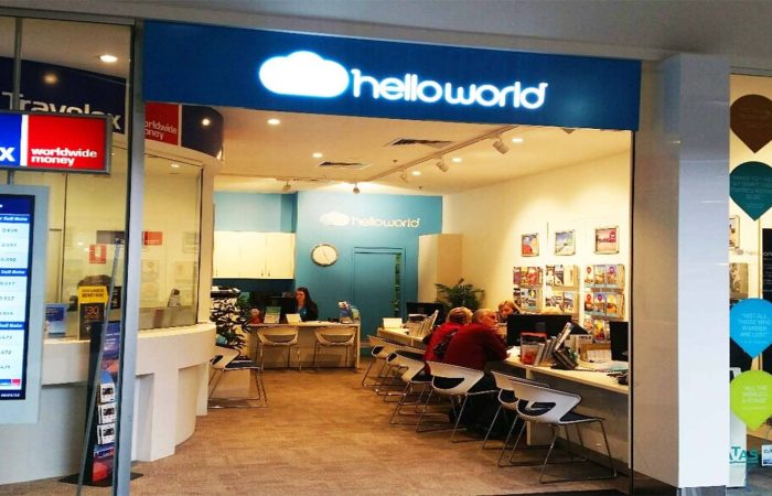 Helloworld banner