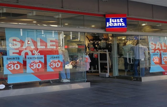 Just Jeans banner