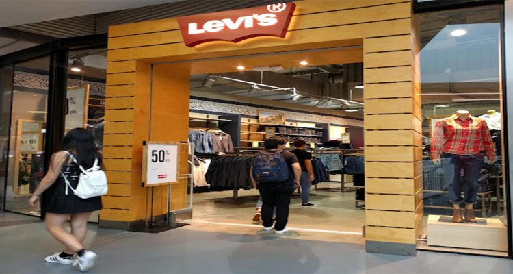 Levi's outlet banner