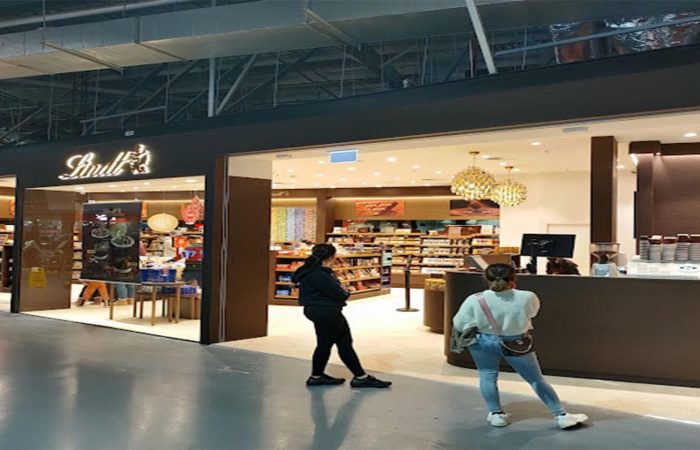 Lindt chocolate banner