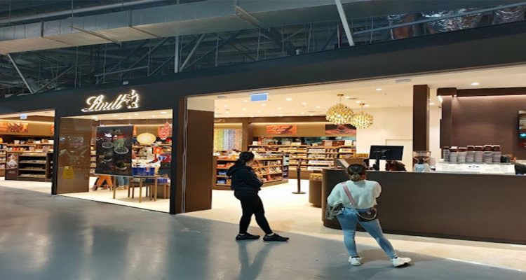 Lindt chocolate banner