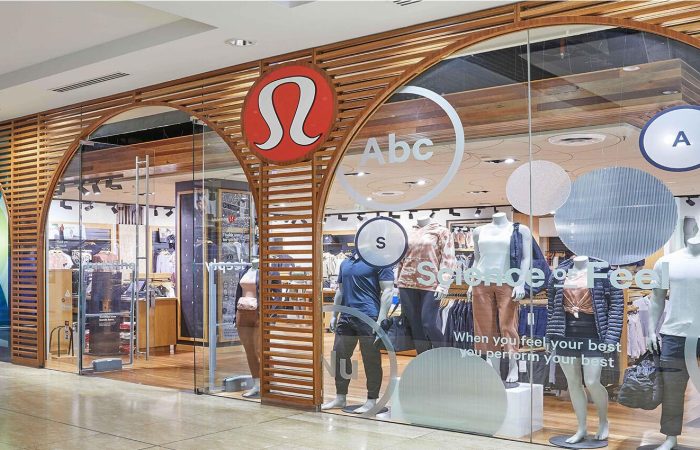 Lululemon athletica banner