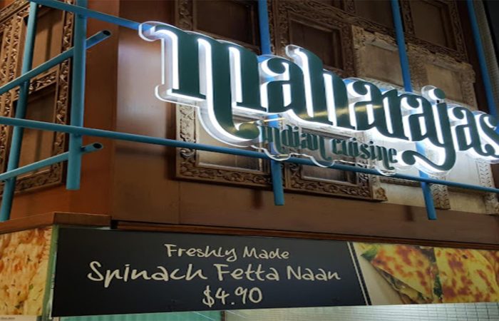 Maharaj indian cuisine banner