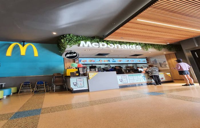 McDonald banner