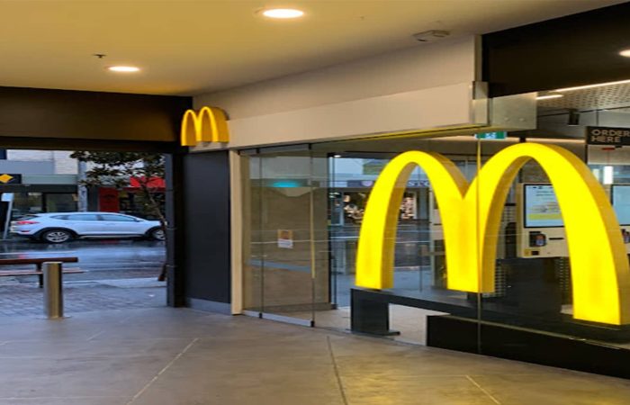 McDonald's banner