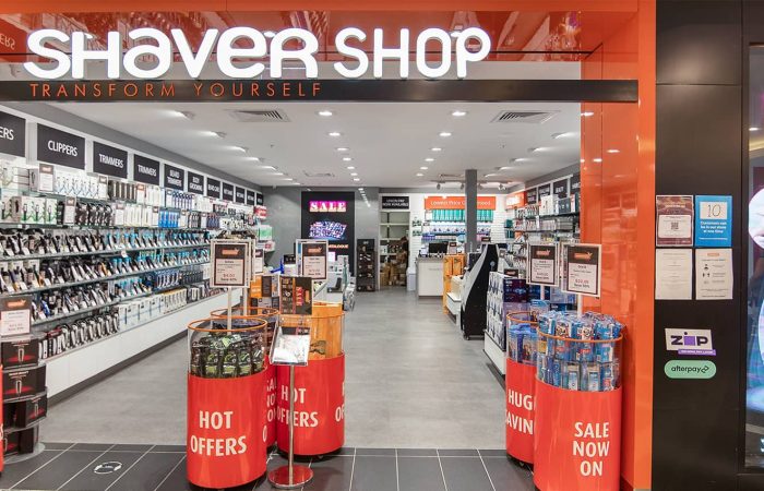 Shaver shop banner