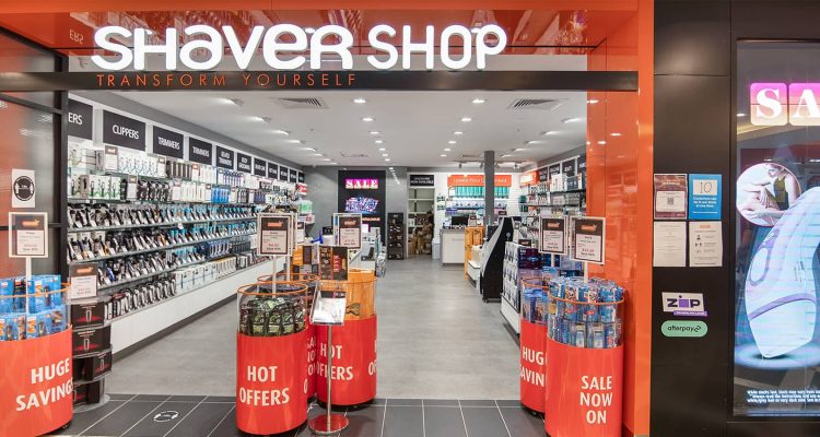 Shaver shop banner