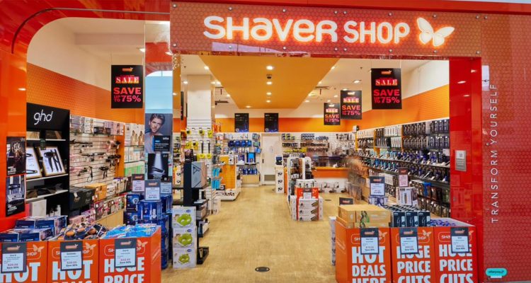 Shaver shop banner