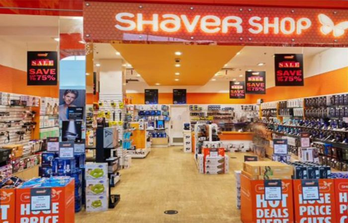 Shaver shop banner