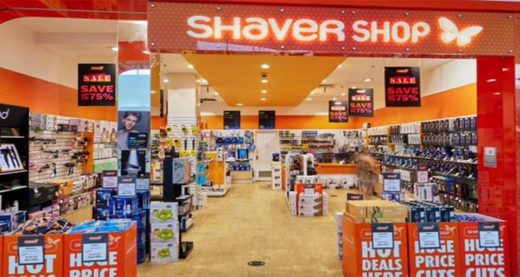 Shaver shop banner