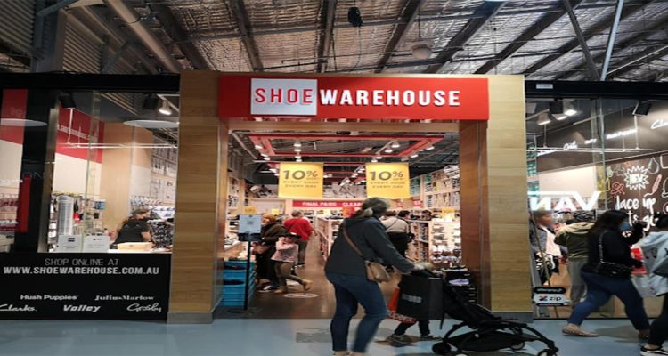 Shoe warehouse bannner
