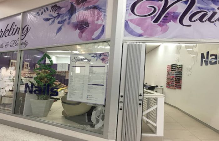 Sparking nails banner