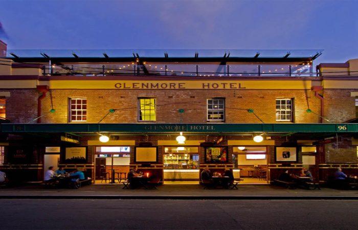 The Glenmore hotel banner