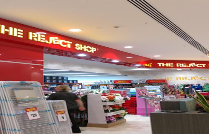 The reject shop banner
