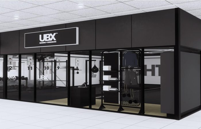 UBX boxing banner