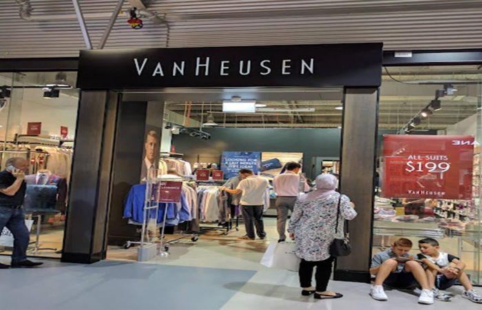 Van heusen banner