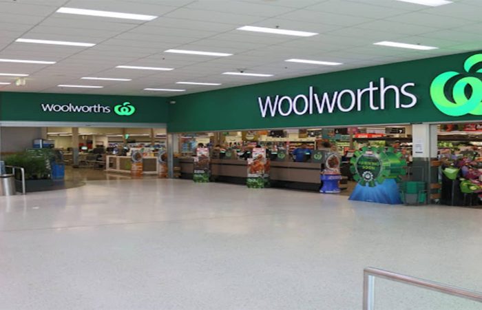 Woolworths banner