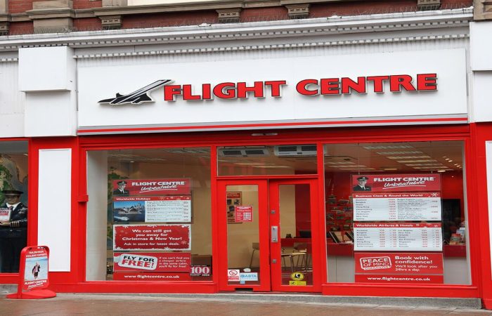 Flight center banner